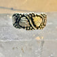 Black Hills Gold ring wedding band leaves sterling silver size 7.50 women men