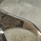 Black Hills Gold ring Leaves band sterling silver size 9.25 women men