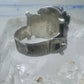 Poison ring onyx Aztec Mayan design size 8.5 sterling silver women girls