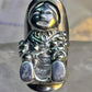 Storyteller ring sterling silver size 4 women
