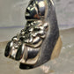 Storyteller ring sterling silver size 4 women