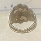 Navajo Ring Green Turquoise pinky band size 3 sterling silver women girls