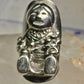 Storyteller ring sterling silver size 4 women
