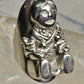 Storyteller ring sterling silver size 4 women