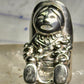 Storyteller ring sterling silver size 4 women