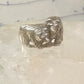 Bear Ring Bears band size 9.50 southwest sterling silver women girls