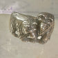 Bear Ring Bears band size 9.50 southwest sterling silver women girls