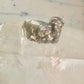 Bear Ring Bears band size 9.50 southwest sterling silver women girls