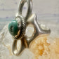 Navajo Sand Cast Ring Turquoise size 7.50 southwest sterling silver women girls