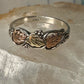 Black Hills Gold ring size 11.75 leaves wedding band sterling silver Gold Diggers women men