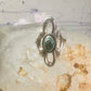 Navajo Sand Cast Ring Turquoise size 7.50 southwest sterling silver women girls