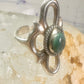 Navajo Sand Cast Ring Turquoise size 7.50 southwest sterling silver women girls