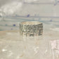 Love Ring Valentine words band size 7.75 sterling silver women girls