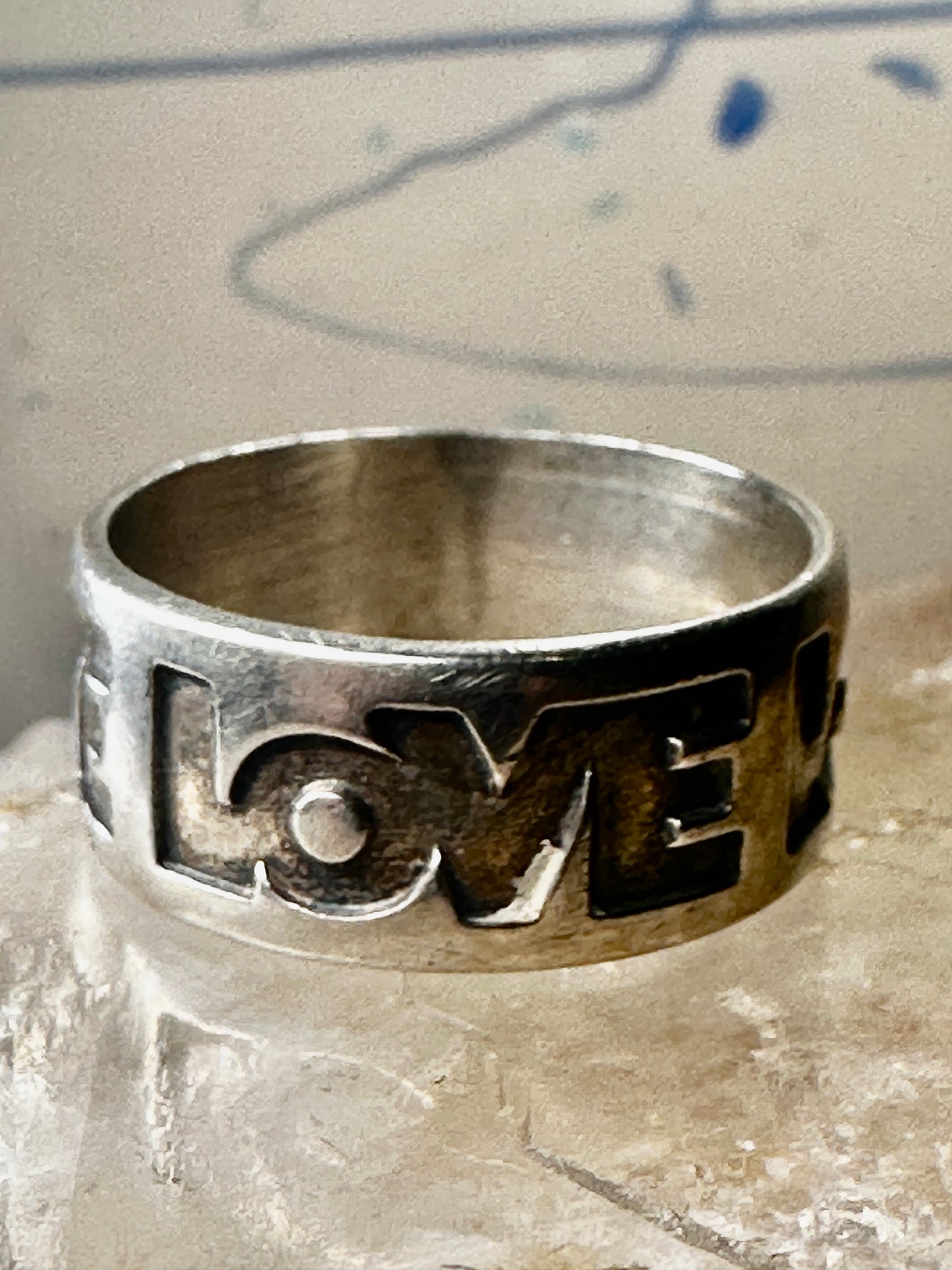 Love ring size 11.25 Love Band sterling silver women men
