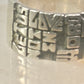 Love Ring Valentine words band size 7.75 sterling silver women girls
