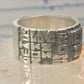 Love Ring Valentine words band size 7.75 sterling silver women girls
