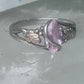 Black Hills Gold ring pink ice sterling silver pinky CCO size 5.2 12K over sterling women