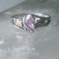Black Hills Gold ring pink ice sterling silver pinky CCO size 5.2 12K over sterling women