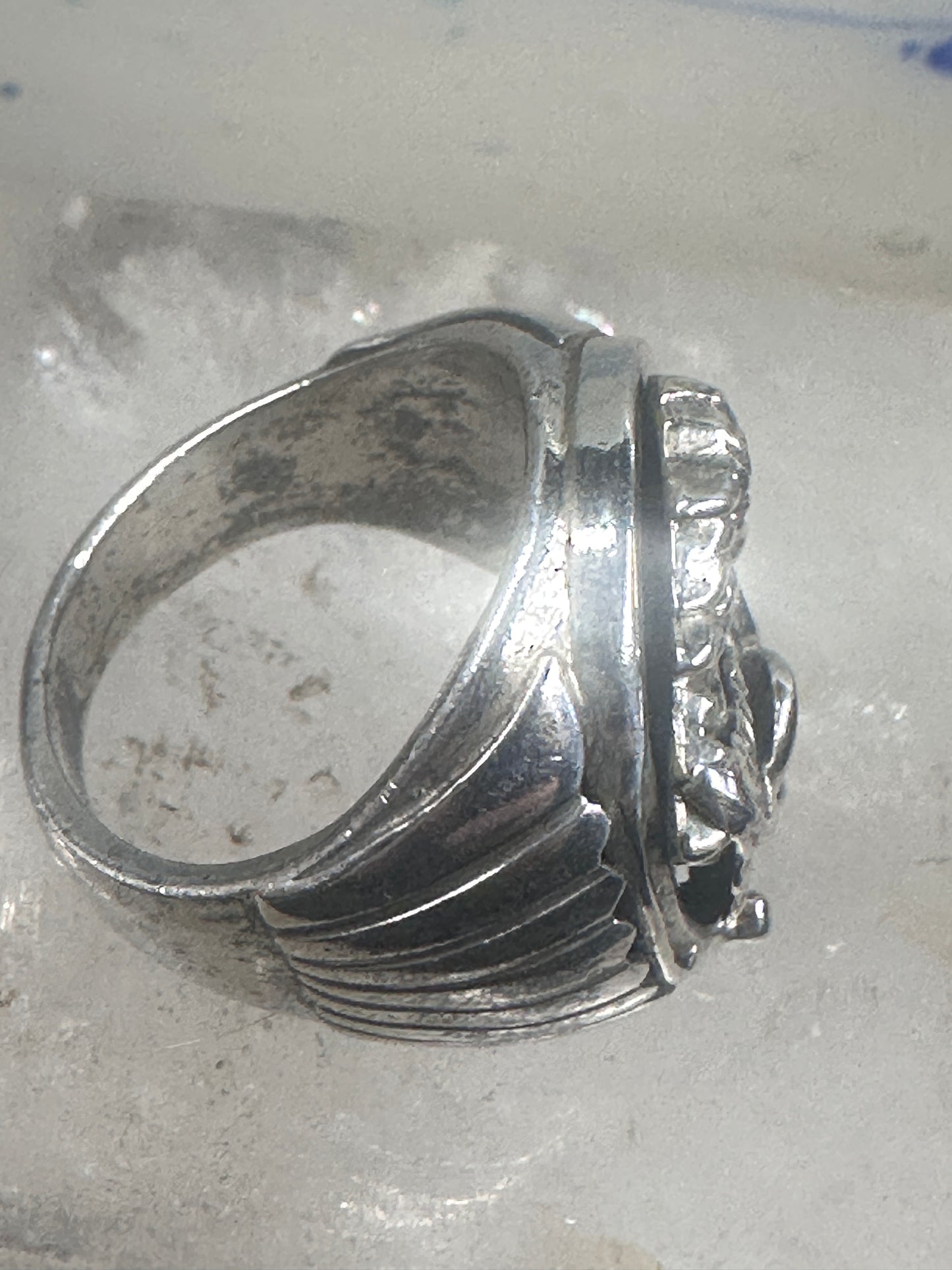 Horseshoe ring Southwest horse size 9.75 sterling silver women men