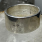 Biker ring Biker word band size 14.75 sterling silver men