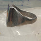 Navajo Ring turquoise spiny oyster lapis malachite inlay size 9 sterling silver women men