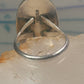 Navajo Ring Long Onyx size 6.5 sterling silver women girls signed LY