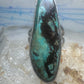 Vintage Sterling Silver Navajo FG Long Matrix Turquoise Ring Size 7.50 925