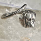 Dog ring puppy band sterling silver size 7 boys girls women