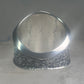 Kevin Yazzie Ring Navajo Arrow Tufa band sterling silver size 9.25 women men