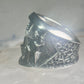 Kevin Yazzie Ring Navajo Arrow Tufa band sterling silver size 9.25 women men