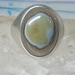 Agate Ring Wm Wheeler Ring band sterling silver size 9.50 women men