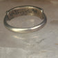 Navajo Malachite ring size 6 southwest band sterling silver women girls