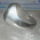 Agate Ring Wm Wheeler Ring band sterling silver size 9.50 women men