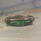 Navajo Malachite ring size 6 southwest band sterling silver women girls