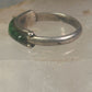 Navajo Malachite ring size 6 southwest band sterling silver women girls