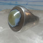 Agate Ring Wm Wheeler Ring band sterling silver size 9.50 women men