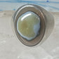 Agate Ring Wm Wheeler Ring band sterling silver size 9.50 women men