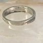 Navajo Turquoise ring size 7.25 southwest band sterling silver women girls