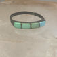 Navajo Turquoise ring size 5.75 stacker band southwest sterling silver women girls