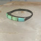 Navajo Turquoise ring size 5.75 stacker band southwest sterling silver women girls