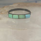 Navajo Turquoise ring size 5.75 stacker band southwest sterling silver women girls