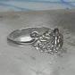 Vintage Sterling Silver 12K Gold Black Hills Gold Style Grape Leaf Ring Size 2.75 - 3 925