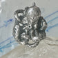Octopus Ring Ocean brutalist  band sterling silver size 6 women