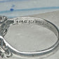Vintage Sterling Silver 12K Gold Black Hills Gold Style Grape Leaf Ring Size 2.75 - 3 925