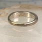 Navajo Turquoise ring size 7.75 stacker band southwest sterling silver women girls
