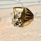 Eagle ring size 11 Navajo S Ray sterling silver women men
