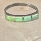 Navajo Turquoise ring size 5.25 stacker band southwest sterling silver women girls