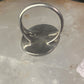 Navajo Ring Shadow box Turquoise size 7.2 sterling silver women girls