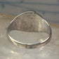 Navajo Ring Turquoise size 10.75 sterling silver women girls