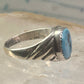 Navajo Ring Turquoise size 10.75 sterling silver women girls